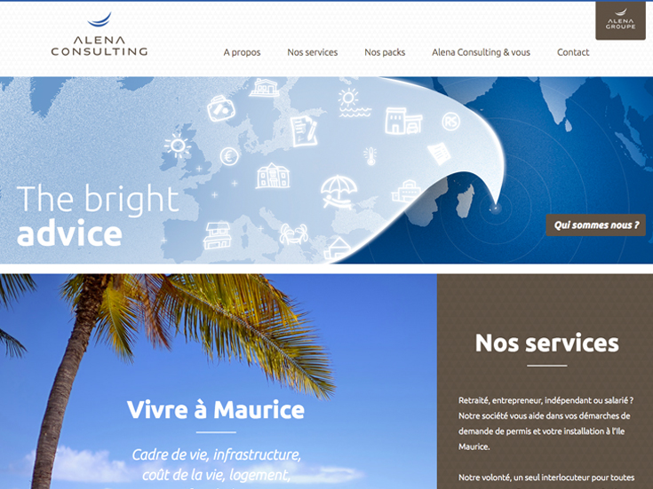 le nouveau site Alena Consulting est en ligne